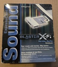 NOS Creative Labs SB0710EF Sound Blaster X-Fi ExpressCard Xtreme Audio Notebook