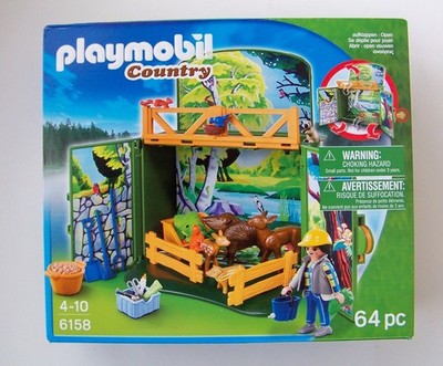 Playmobil  Secret Forest Animals Play Box NEW country wildlife 6158