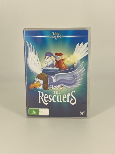 The Rescuers (DVD, 1977) Disney Classics #17 Region 4 Like New Free Postage