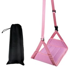 Hojalis Verstellbare Flugzeug-Fußhängematte mit Memory Foam, Unverzichtbar 9996