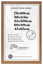 70x90cm 36x24in 35x100 60x80cm 45x65 poster frames Mdf Wood Jigsaw Puzzle Brown