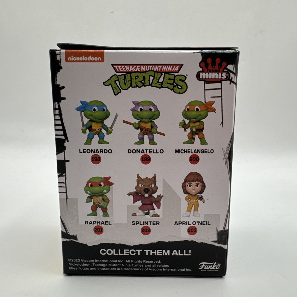 Funko Minis Teenage Mutant Ninja Turtles TMNT Master Splinter & April O ...
