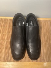 Men's Faux Leather Black Loafers by Goodfellows Co size 7. Worn Once