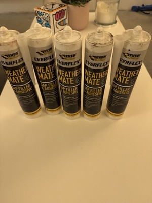 Everbuild Weather Mate Dichtstoff Lückenfüller und Kleber KLAR - 295ml