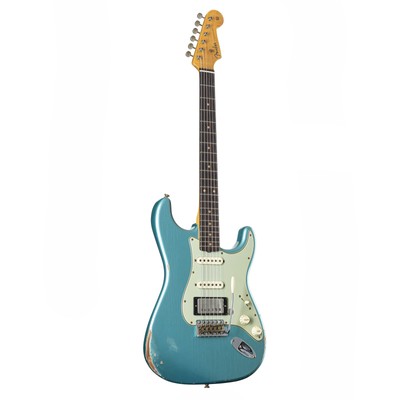 Fender Limited Edition '59 Stratocaster HSS Relic Daphne Blue Metallic - Custom