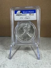 2015(W) 1oz .999 Fine Silver Eagle PCGS MS69 First Strike Standish Signed