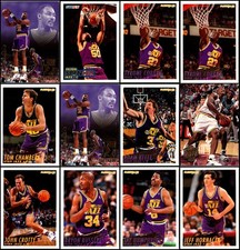 1994 Fleer Utah Jazz (19) Card Lot - LIMITED EDITION – A TRUE STATEMENT PIECE...