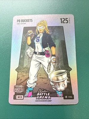 Bo Jackson Battle Arena PB BUCKETS ''Paige Bueckers'' Silver Steel #SBF-78 (RC)