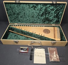 2002 Unicorn Strings Bowed Psaltery in Case Excellent FREE SHIPP