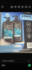 Dove Men Care Hydrating Clean Comfort Body  Face Wash 2 Pack 30 FL OZ