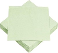 Servietten 40 StüCk 33X33Cm SalbeigrüN 2-Lagig FüR Hochzeit Geburtstag Ostern