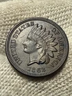 1862 Indian Head Cent Penny, Nice Original Luster, Beautiful Gem AU++++