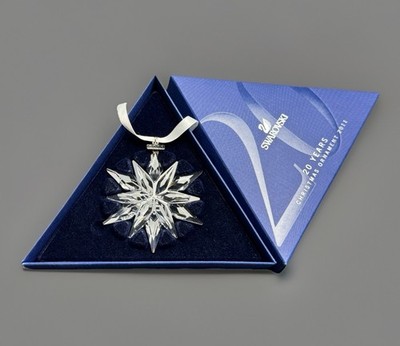 Swarovski Crystal 2011 Annual Edition Christmas Ornament 20th
