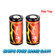 TrustFire 18350 3.7V 1200mAh, Rechargeable Batteries, 2 PACK  TrustFire 18350