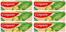 3 COLGATE NATURAL EXTRACTS Lemon & Aloe Fresh Clean Daily Toothpaste 75ml