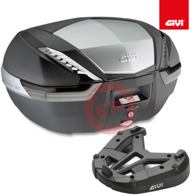 GIVI KIT KOFFER TOPCASE V47NT PLATTE SR2129 M7 YAMAHA MT-10 2016-2021