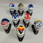McDonalds NHL Hockey 8 Goalie Mini Helmets 1996 Set Plastic Masks