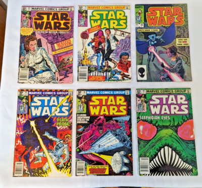 1980s Marvel Comics Star Wars Comic Book Lot 45 46 64 65 73 88 | eBay