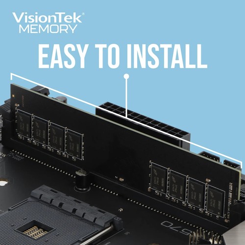VisionTek - 8 GB - DDR4 - 2933MHz - CL21 - DIMM - Desktop - 901343 - Picture 2 of 5