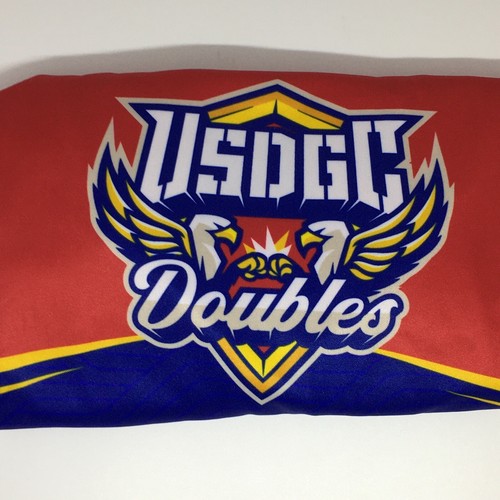 USDGC Disc Golf Jersey 2024 Short Sleeve Doubles Sz Medium Eagle Lightweight NEW - Bild 16 von 18