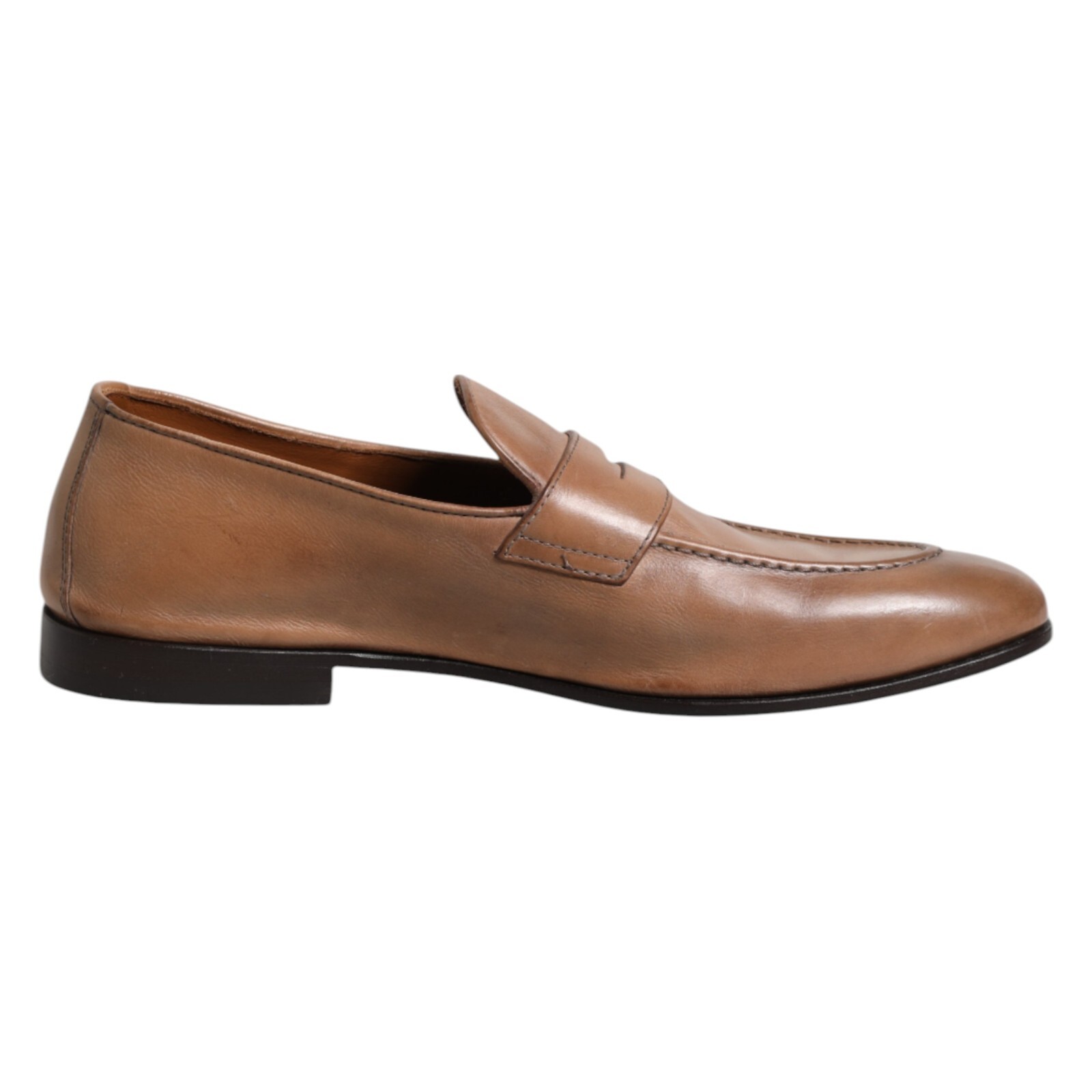 Туфли BRUNELLO CUCINELLI коричневые кожаные лоферы платье вечернее EU425 US95 900 долларов США 88890₽