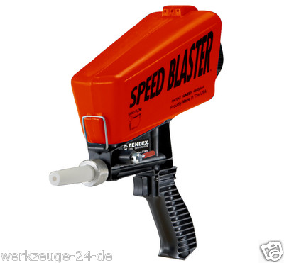 SPEED BLASTER Punktsandstrahler Werkzeug Druckluft Sandstrahlpistole Zendex USA