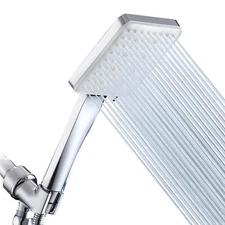 RENIST 6 Spray Settings  Handheld Shower Head Massage Spa Detach With Hose