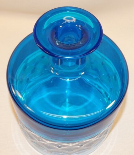 BEAUTIFUL WATERFORD CRYSTAL JO SAMPSON HALF & HALF AZURE VASE BNIB 40018017 BLUE - Picture 4 of 9