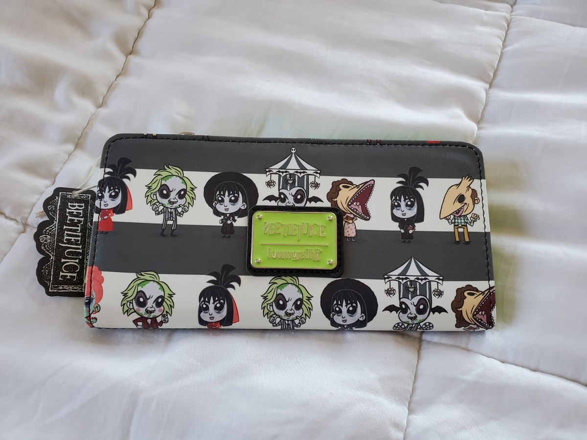 Loungefly Wallet Beetlejuice Chibi wallet RARE RETIRED NWT