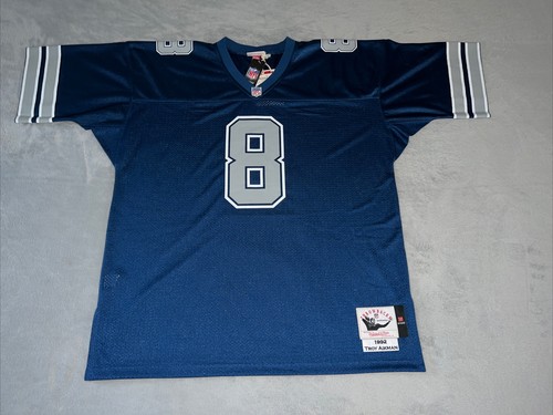 Mitchell & Ness Cowboys 1992 Troy AIKMAN AUTHENTIC THROWBACK Jersey SOLD AS IS - Picture 11 of 17
