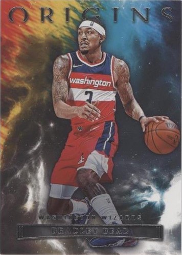 Bradley Beal 2022-23 Panini Spectra Asia Blue Orange SP /49 #50