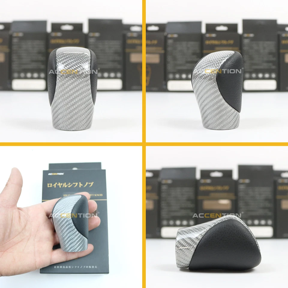 Carbon Fiber Gear Shift Knob For Lexus GS GX IS RX RC NX 300 350 450 450hL 350L - Image 3 of 4