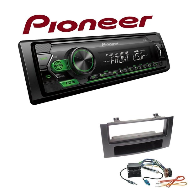 Pioneer Autoradio Android USB Mit Einbauset FüR Volkswagen VW Touareg 2002-2010-image