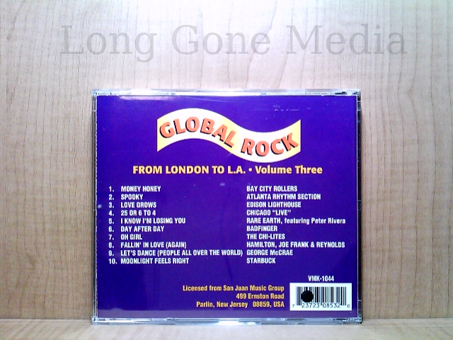 レア⭐️Global Rock From London To L.A. Vol 3 Global Rock: From London To L.A. (Volume Three) by Various (CD