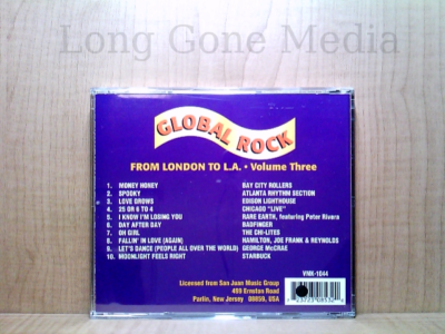 レア⭐️Global Rock From London To L.A. Vol 3 Global Rock: From London To L.A. (Volume Three) by Various (CD