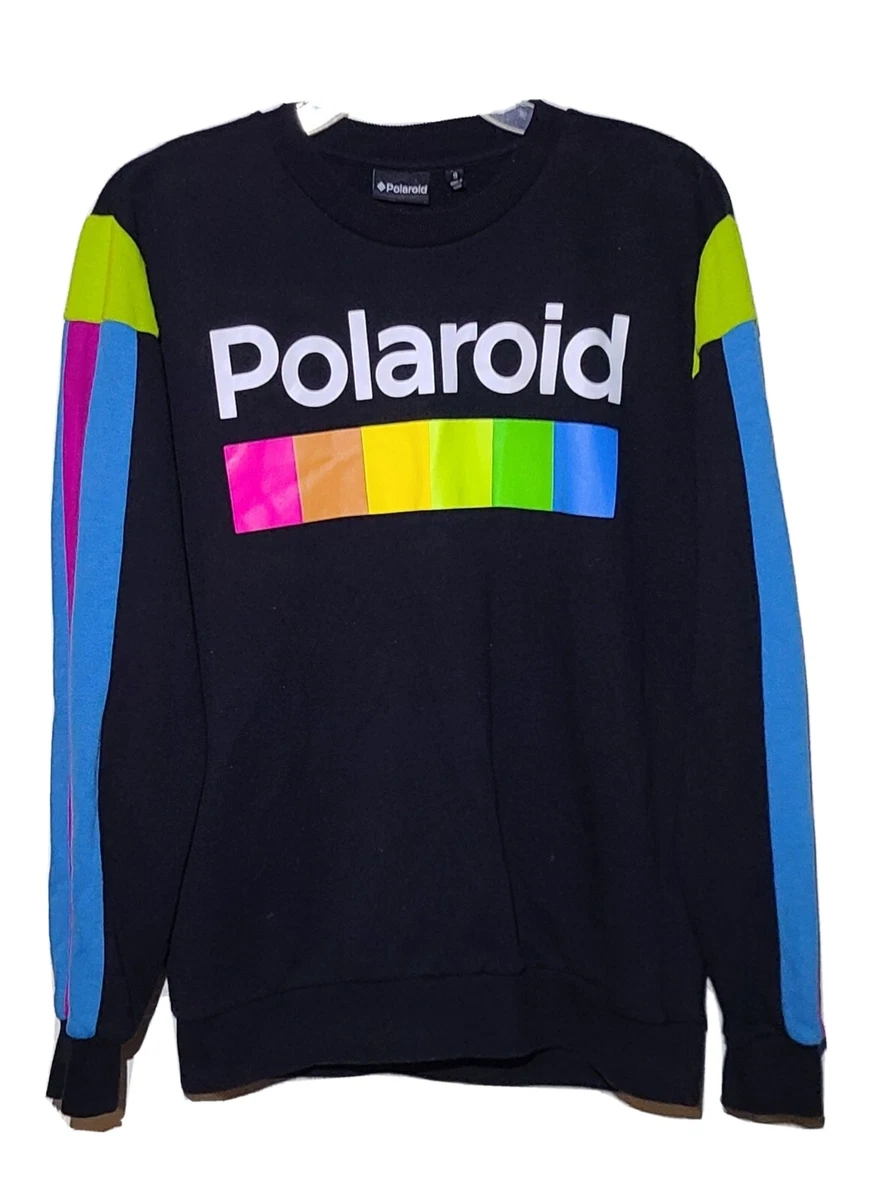 Polaroid Black Pullover Sweatshirt Size Small Men's | eBay