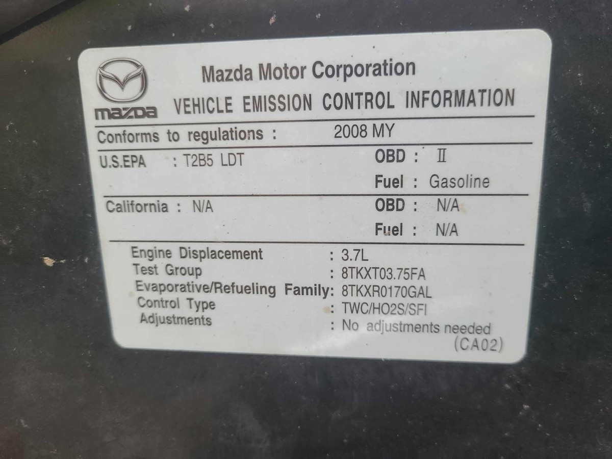 08-09 MAZDA CX9 AUTOMATIC Transmission Assy. AWD 3.7L **109K