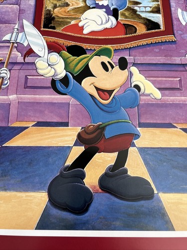 Lot Of 2 Signed Disney Disneyana Convention Posters 1995 1996 Unused 24x36” - Picture 6 of 21