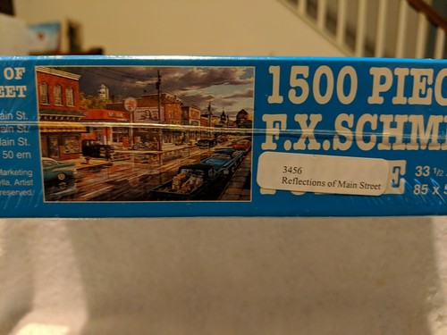 FX Schmidt ""Reflexionen der Hauptstraße"" 1500-teiliges Puzzle Neu & Versiegelt! - Bild 3 von 5