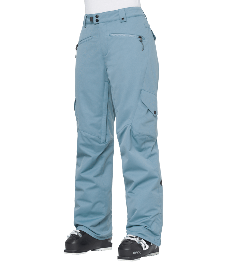 686 Aura Insulated Cargo Pant Women's X-Small Steel Blue