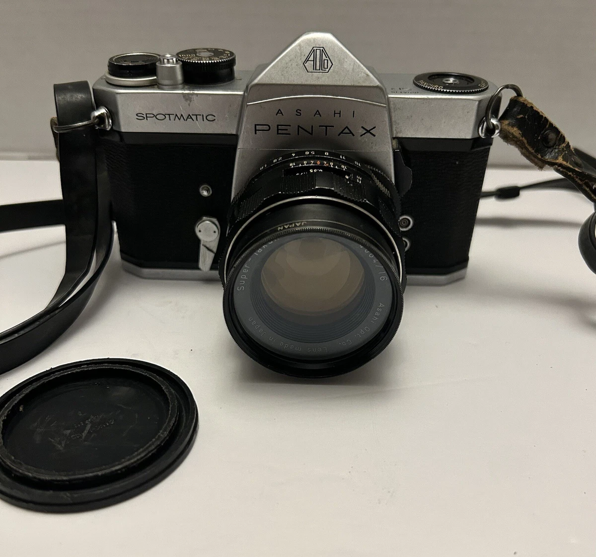 ASAHI PENTAX SP 50mm F1.4 レザーケース付き Asahi Pentax Pentax Spotmatic Sp Manual Focus Film Cameras for