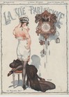 La Vie Parisienne Magazine Cover: Clocks, New Year, 30 December 1916