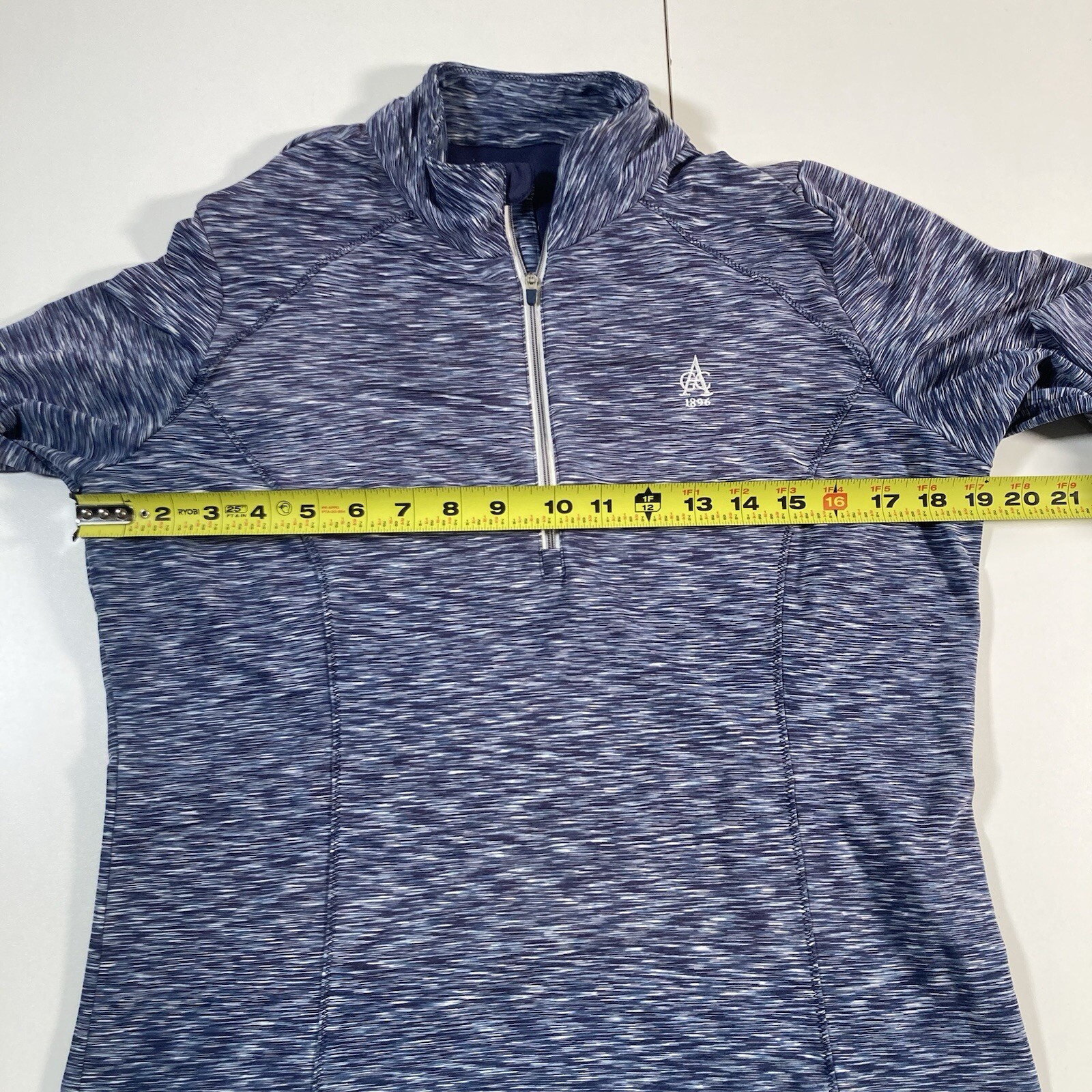 Zero Restriction Shae Quarter Zip Medium Mock Nec… - image 7