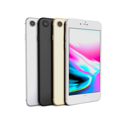 Apple iPhone 8 64GB/128GB Unlocked - Red, Gold, Silver, Gray - Free Shipping