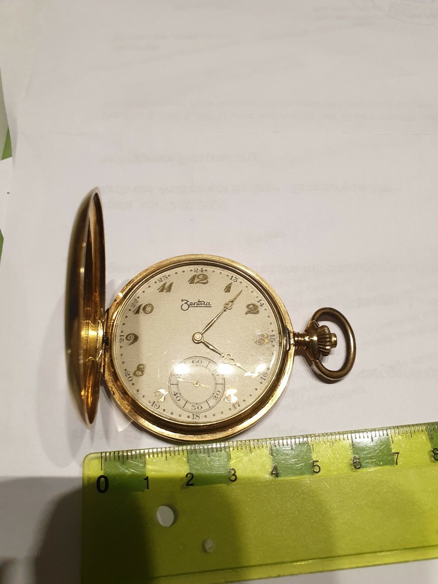 Zentra Goldene Taschenuhren Antik Taschenuhr Zentra Damenuhr 585