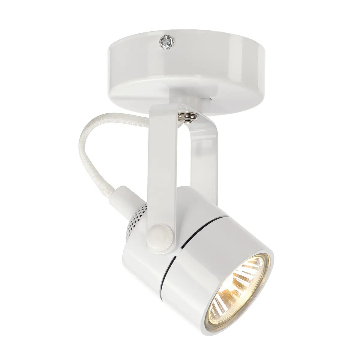 Plafonnier spot blanc GU10 SLV 132021 applique murale orientable