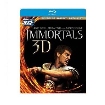Immortals (3D/ Blu-ray + Digital Copy) - Blu-ray By Immortals - GOOD