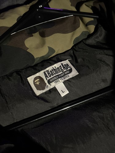 OG Bape Puffer Jacket/Coat (Large) - Picture 2 of 3