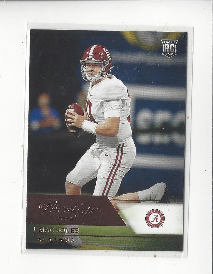 2021 Chronicles Draft Picks Prestige Bronze #87 Mac Jones Rookie Patriots