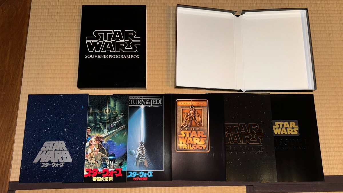 STAR WARS プログラムボックス Star Wars Souvenir Program Box Japanese version | eBay